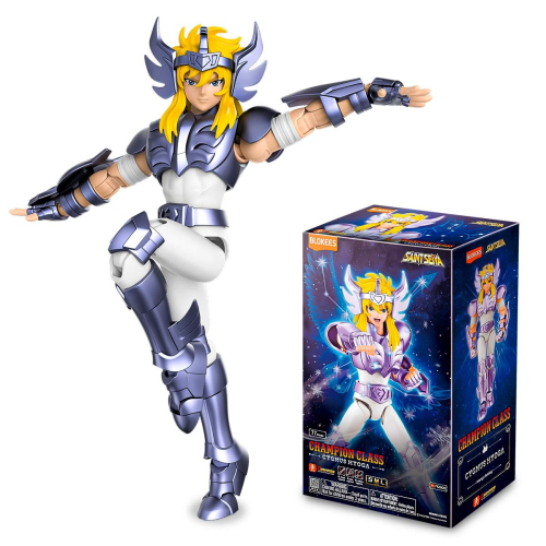Figura Blokees Champion Class:Saint Seiya - Cygnus Hyoga