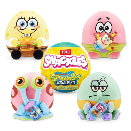 Snackles SpongeBob Série 1 Cápsula (13 cm) (Sortido)