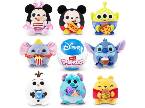 Snackles Disney Série 1 Cápsula (13 cm) (Sortido)