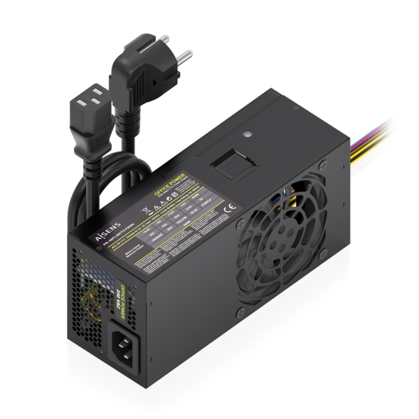 Aisens ASPC-500TFX-PSEBK Fonte de Alimentação 500W TFX - Preto