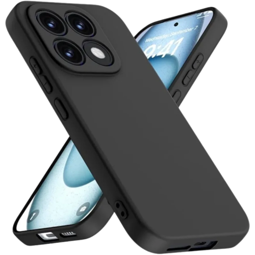 Capa Xiaomi 17T Square Liquid Premium Preto