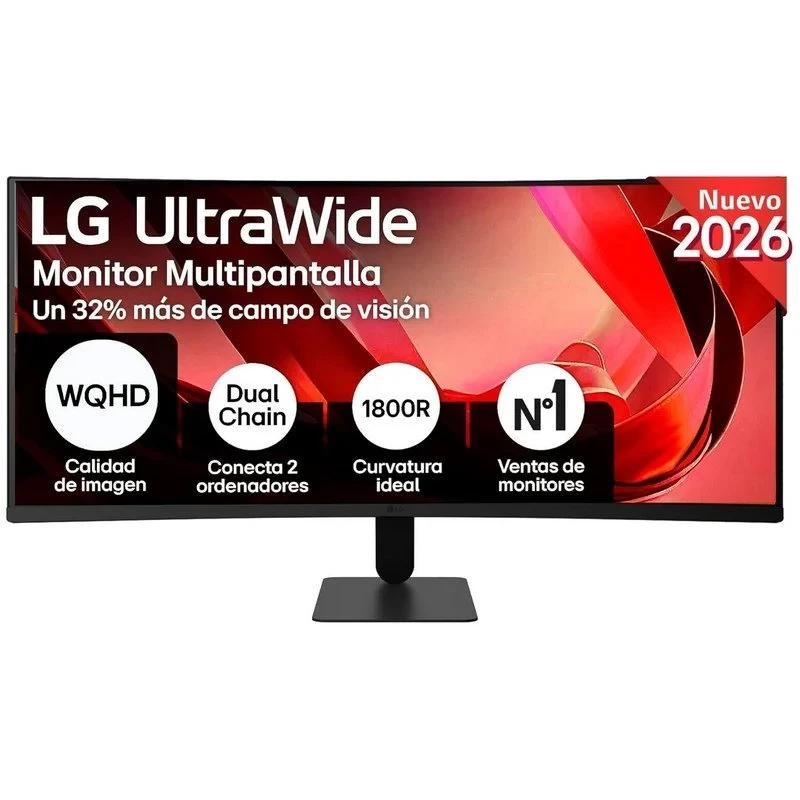 Monitor 34"LG 34U601B-B WQHD 120hz HDMI DP Curvo