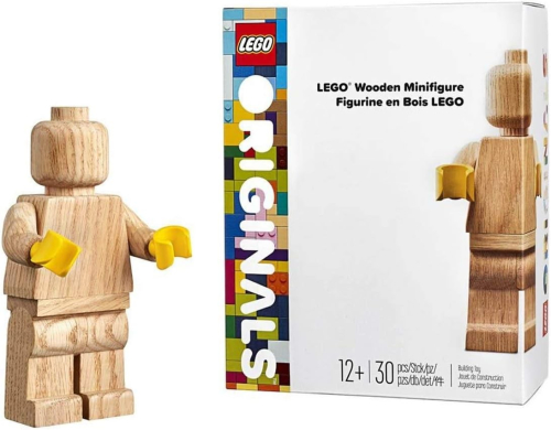 LEGO Minifigura em Madeira