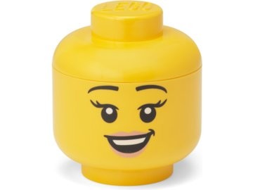 LEGO Storage Head Mini:Happy Girl