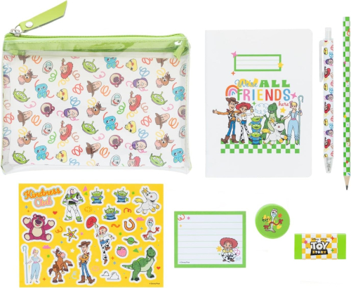 Conjunto Básico de Papelaria:Disney Pixar Toy Story