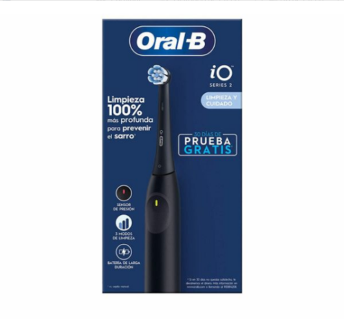 Oral-B iO Series 2 Escova de Dentes Elétrica Black com Sensor de Pressão