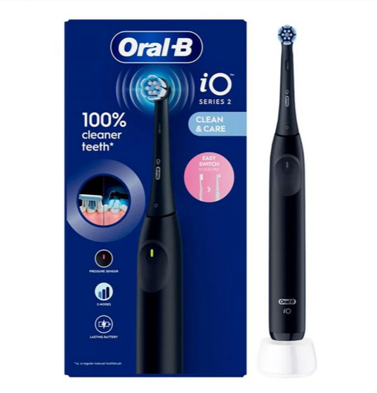 BRAUN ORAL-B TOOTHBRUSH IO SERIES 2 MATTE BLACK