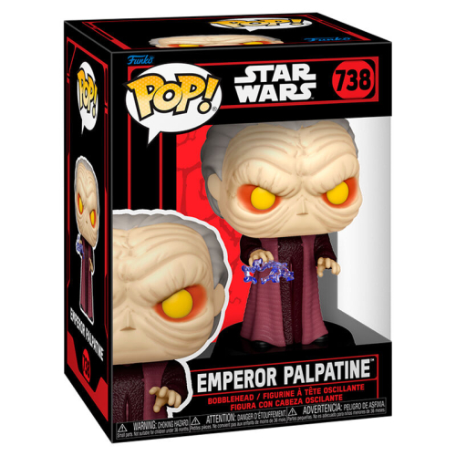 Figura Funko POP! Star Wars - Emperor Palpatine 738