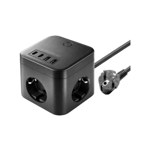 MARS GAMING RÉGUA CUBO 35W Gan Preto