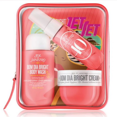 Sol de Janeiro Bom Dia Perfume Mist 30ml + Bright Clarifying AHA BHA Body Wash 90ml + Body Cream 50ml
