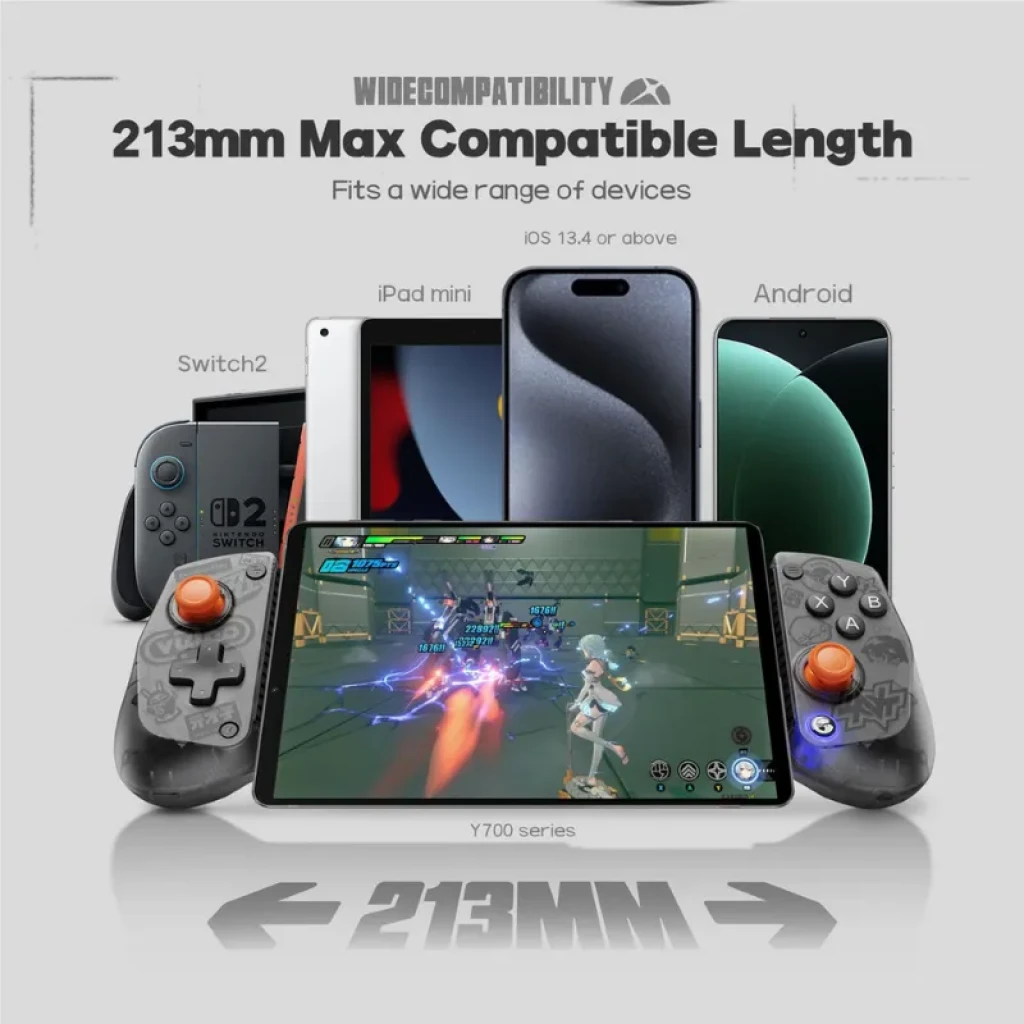 GameSir X5S Zenless Zone Zero Preto - Comando para smartphones/Switch