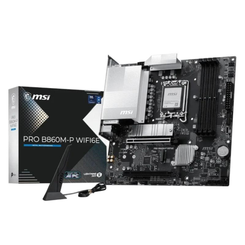 MSI Motherboard PRO B860M-P WIFI6E mATX D5 1851