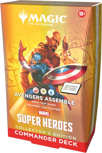Magic:The Gathering | Marvel Super Heroes - Avengers Assemble Commander Deck - Collector's Edition