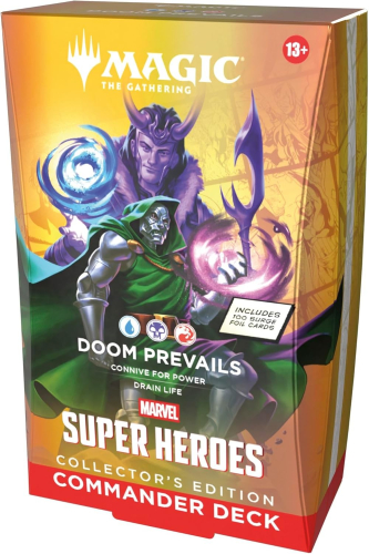 Magic:The Gathering | Marvel Super Heroes - Doom Prevails Commander Deck - Collector's Edition