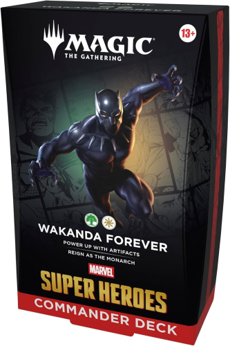 Magic:The Gathering | Marvel Super Heroes - Wakanda Forever Commander Deck