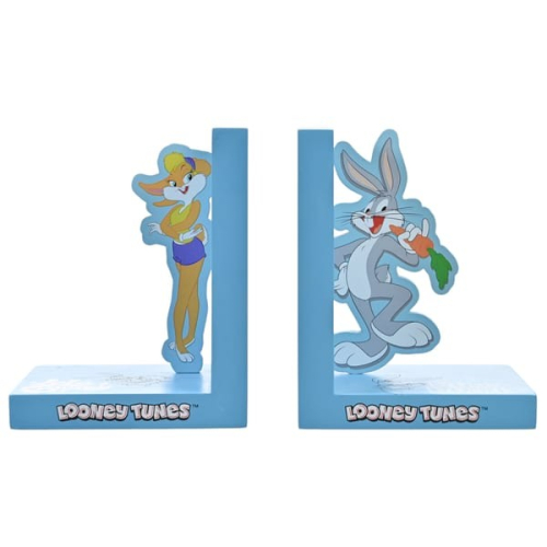 Suportes para Livros Looney Tunes:Bugs Bunny &Lola Bunny (Madeira) - Widdop