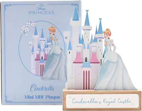 Placa Disney Pastel Princess Mini Castle:Cinderela - Widdop