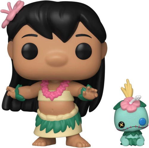 Figura Funko POP!:Lilo &Stitch - Hula Lilo with Scrump (POP! &Buddy) 1741