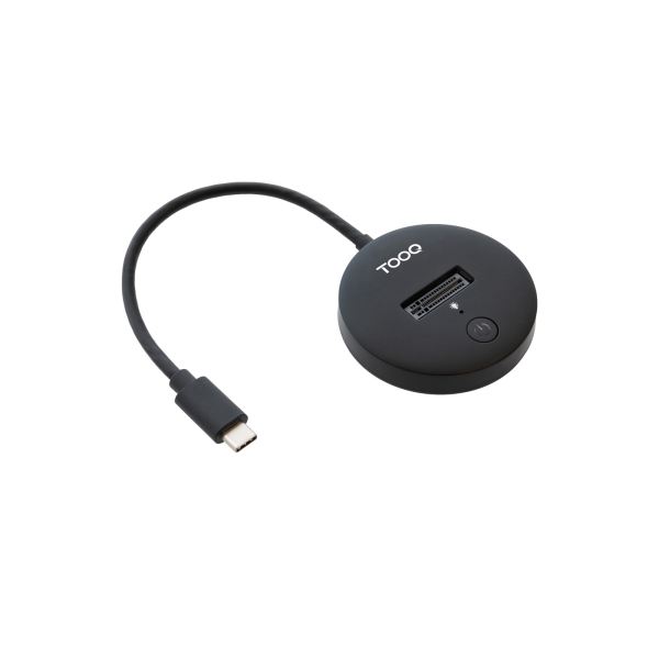 TooQ TQDS-100B Docking Station para SSD M.2 NVMe PCIe USB-C 3.2 GEN 2 Preto