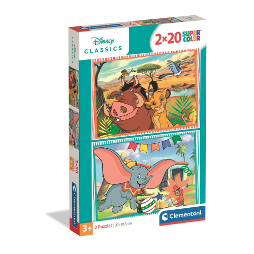 Puzzle Disney Classic 2x20 Peças