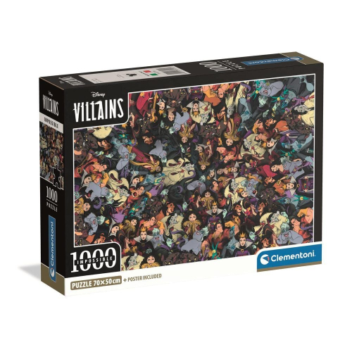 Puzzle imposible Villans Disney 1000 Peças