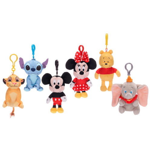 Peluche Chaveiro Disney Classic 11cm Sortido