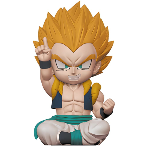 Figura Mealheiro Gotenks Super Saiyan Dragon Ball Z 15cm