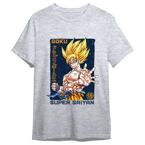 T-shirt Goku Super Saiyan Dragon Ball Z adulto