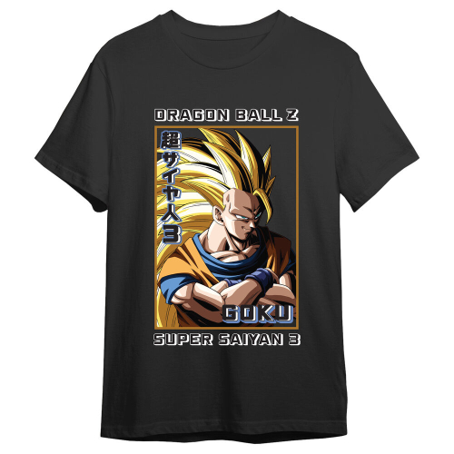 T-shirt Goku Super Saiyan Dragon Ball Z adulto