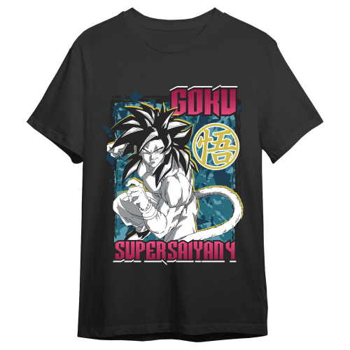 T-shirt Goku Super Saiyan 4 Dragon Ball GT adulto