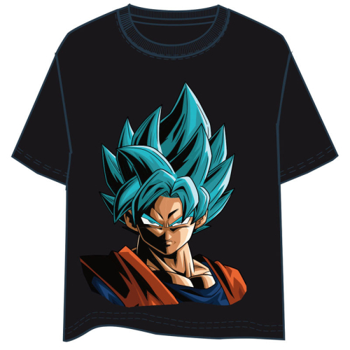 T-shirt Son Goku Super Saiyan Blue Dragon Ball adulto