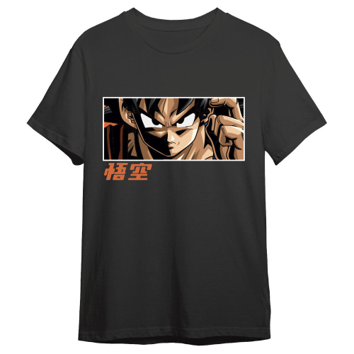T-shirt Goku Eyes Dragon Ball Super adulto