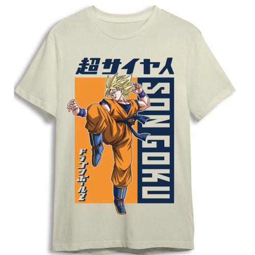 T-shirt Goku Super Saiyan Dragon Ball Super adulto