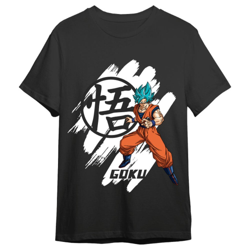 T-shirt Goku Super Saiyan Blue Dragon Ball Super adulto