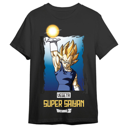 T-shirt Vegeta Super Saiyan Dragon Ball Z adulto