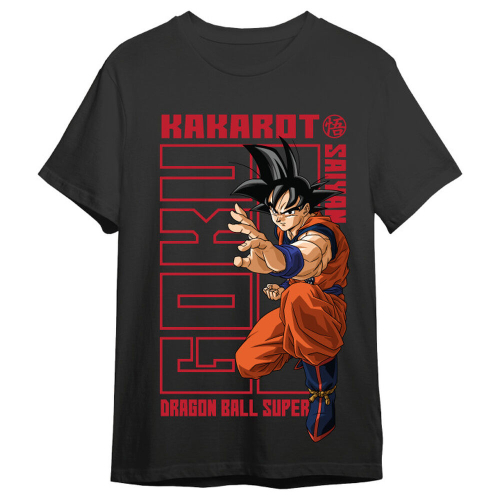 T-shirt Goku Kakarot Dragon Ball Super adulto