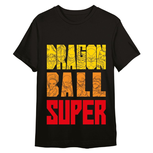 T-shirt Letters Dragon Ball Z adulto