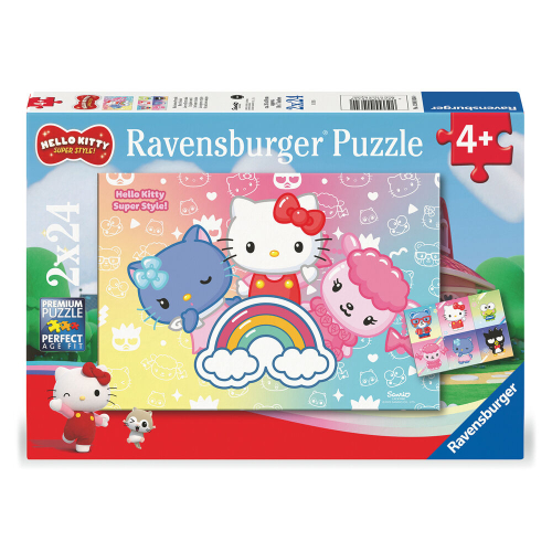 Puzzle Hello Kitty 2x24 Peças