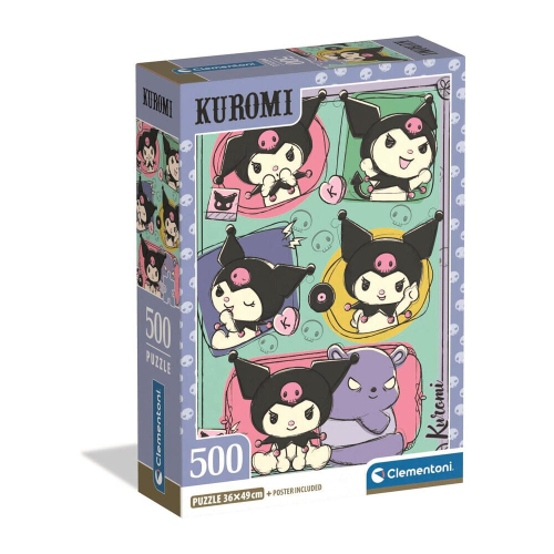 Puzzle Kuromi Hello Kitty 500 Peças