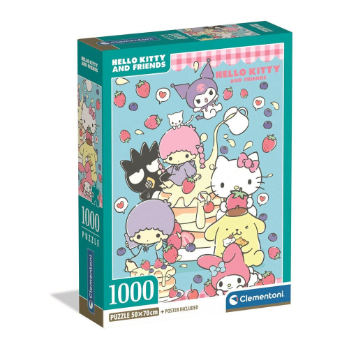 Puzzle Hello Kitty 1000 Peças