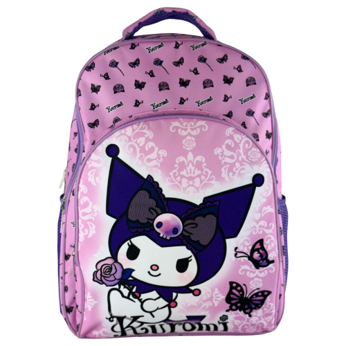 Mochila Purple Kuromi Hello Kitty 42cm