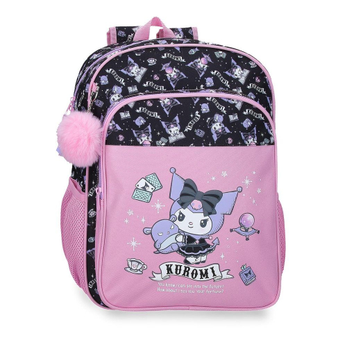 Mochila Fortune Telling Kuromi Hello Kitty 40cm adaptable