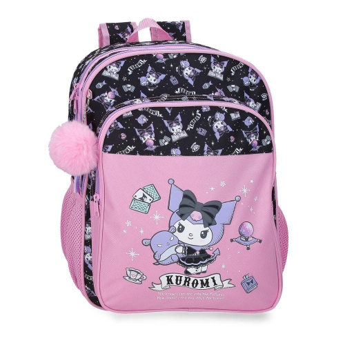 Mochila Fortune Telling Kuromi Hello Kitty 40cm adaptable
