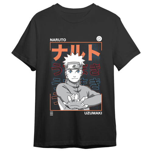 T-shirt Naruto Shippuden adulto