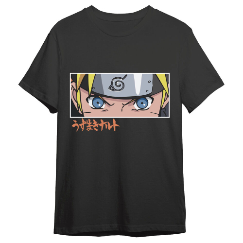 T-shirt Naruto Eyes Naruto Shippuden adulto