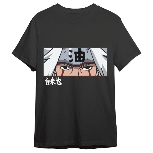 T-shirt Jiraiya Eyes Naruto Shippuden adulto