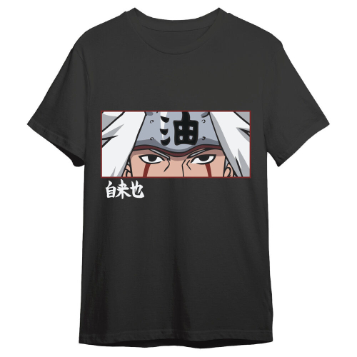 T-shirt Jiraiya Eyes Naruto Shippuden adulto