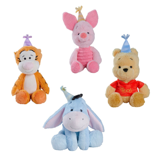 Peluche Aniversario Winnie the Pooh Disney 25cm Sortido