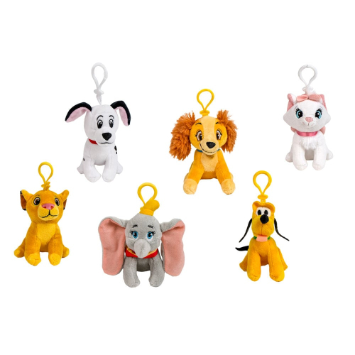 Chaveiro peluche Clasicos Disney 12cm