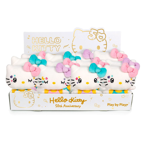 Peluche 50th Anniversary Hello Kitty 16cm Sortido